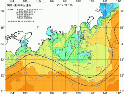 関東・東海海況速報/広域(2015/09/15)