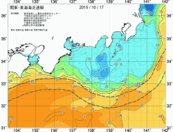 関東・東海海況速報/広域(2015/10/17)