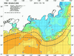 関東・東海海況速報/広域(2015/10/19)