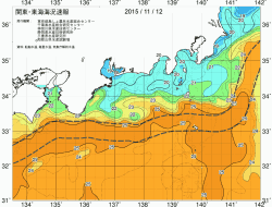 関東・東海海況速報/広域(2015/11/12)