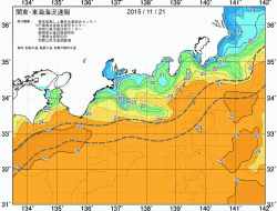 関東・東海海況速報/広域(2015/11/21)