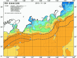 関東・東海海況速報/広域(2015/11/24)