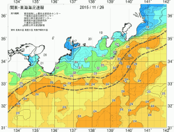 関東・東海海況速報/広域(2015/11/26)