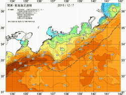 関東・東海海況速報/広域(2015/12/07)