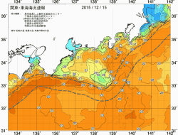 関東・東海海況速報/広域(2015/12/15)