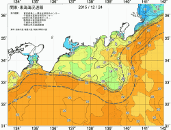 関東・東海海況速報/広域(2015/12/24)