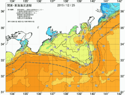 関東・東海海況速報/広域(2015/12/25)