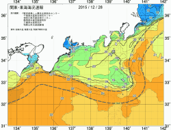 関東・東海海況速報/広域(2015/12/28)