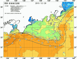 関東・東海海況速報/広域(2015/12/29)