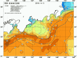 関東・東海海況速報/広域(2016/04/03)