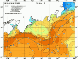 関東・東海海況速報/広域(2016/04/05)