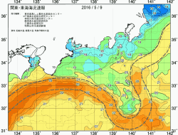 関東・東海海況速報/広域(2016/05/09)