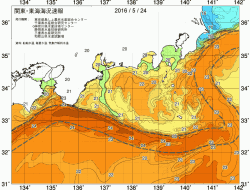関東・東海海況速報/広域(2016/05/24)