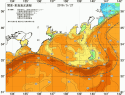 関東・東海海況速報/広域(2016/05/27)