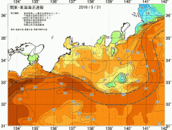 関東・東海海況速報/広域(2016/05/31)