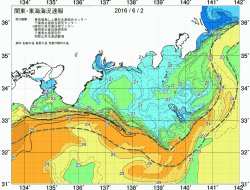 関東・東海海況速報/広域(2016/06/02)