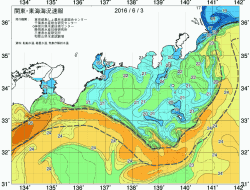 関東・東海海況速報/広域(2016/06/03)
