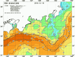 関東・東海海況速報/広域(2016/06/18)