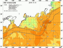 関東・東海海況速報/広域(2016/09/06)