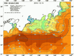 関東・東海海況速報/広域(2016/12/06)
