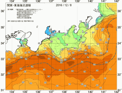 関東・東海海況速報/広域(2016/12/08)