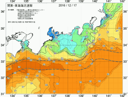 関東・東海海況速報/広域(2016/12/17)