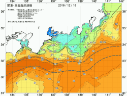 関東・東海海況速報/広域(2016/12/18)