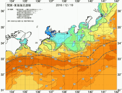 関東・東海海況速報/広域(2016/12/19)