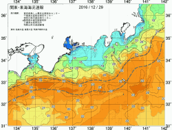 関東・東海海況速報/広域(2016/12/29)