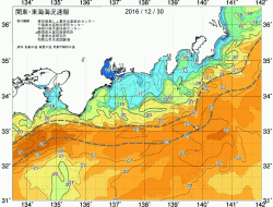 関東・東海海況速報/広域(2016/12/30)