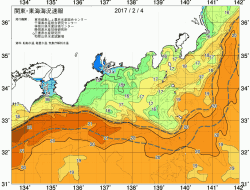 関東・東海海況速報/広域(2017/02/04)
