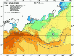 関東・東海海況速報/広域(2017/03/28)