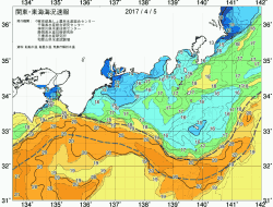 関東・東海海況速報/広域(2017/04/05)