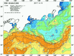 関東・東海海況速報/広域(2017/04/06)