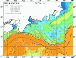 関東・東海海況速報/広域(2017/04/10)
