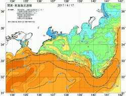 関東・東海海況速報/広域(2017/04/17)