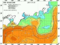 関東・東海海況速報/広域(2017/04/27)