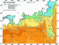 関東・東海海況速報/広域(2017/05/19)