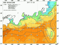 関東・東海海況速報/広域(2017/05/20)