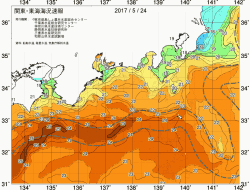 関東・東海海況速報/広域(2017/05/24)