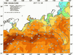 関東・東海海況速報/広域(2017/05/26)