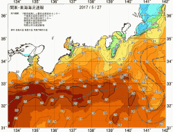 関東・東海海況速報/広域(2017/05/27)