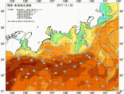 関東・東海海況速報/広域(2017/05/29)
