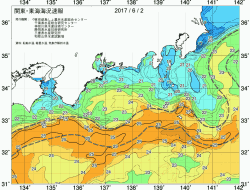 関東・東海海況速報/広域(2017/06/02)