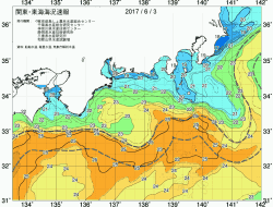 関東・東海海況速報/広域(2017/06/03)