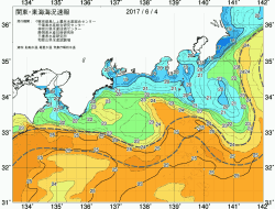 関東・東海海況速報/広域(2017/06/04)