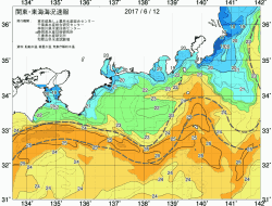 関東・東海海況速報/広域(2017/06/12)