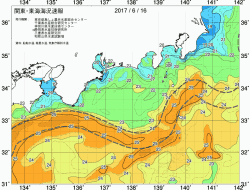 関東・東海海況速報/広域(2017/06/16)