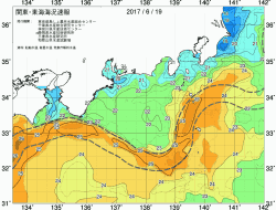 関東・東海海況速報/広域(2017/06/19)