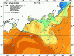 関東・東海海況速報/広域(2017/07/19)